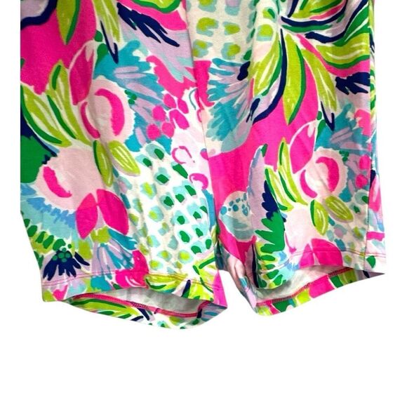 Lilly Pulitzer Lana Skort Romper – Multi “Raise the Bar” Print, XXS | Vibrant & - Picture 8 of 12